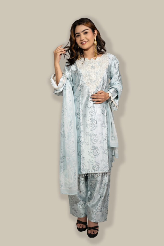 Pakistani Printed Suit Set
