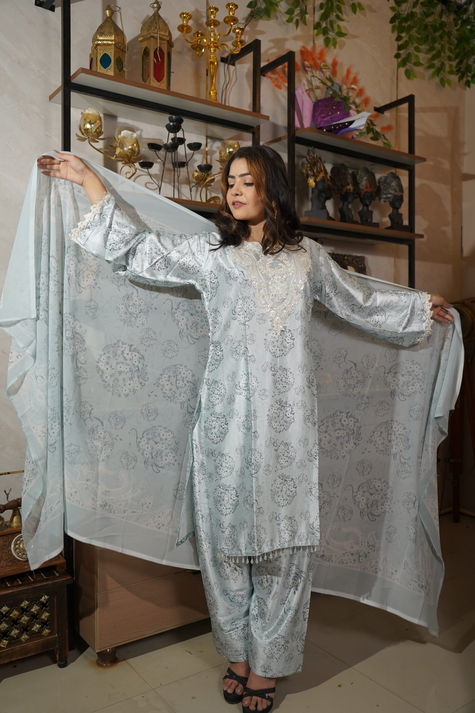 Pakistani Printed Suit Set