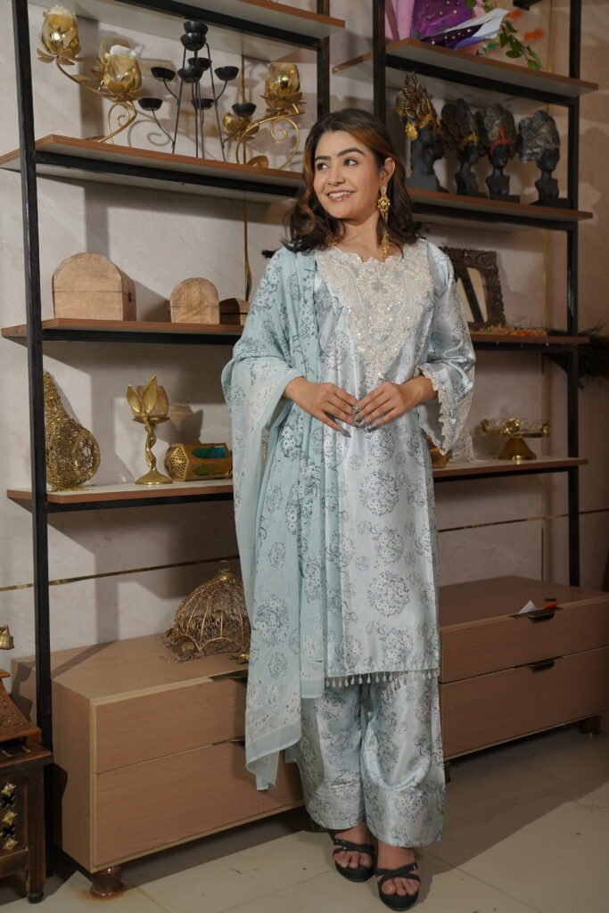 Pakistani Printed Suit Set