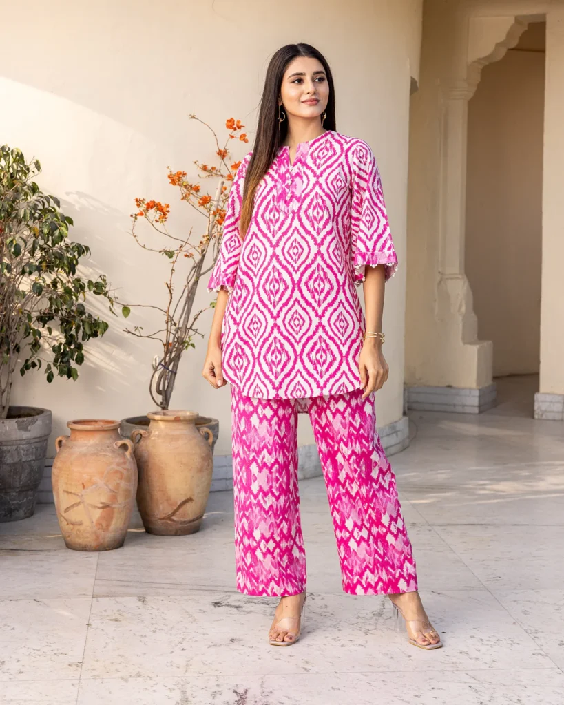 Ikat Palazzo Set