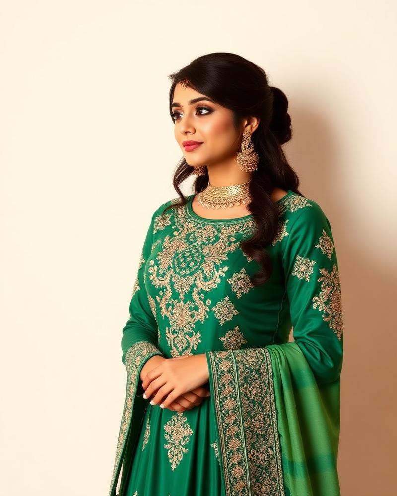 Chanderi Kurta Set