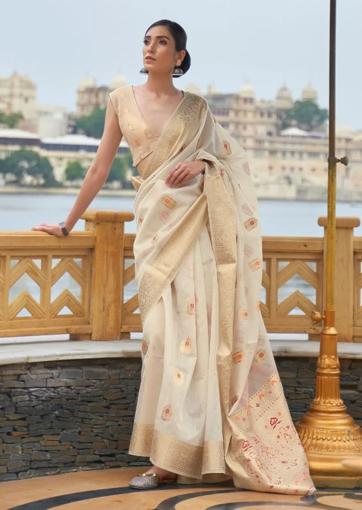 Kalamkari Silk Saree