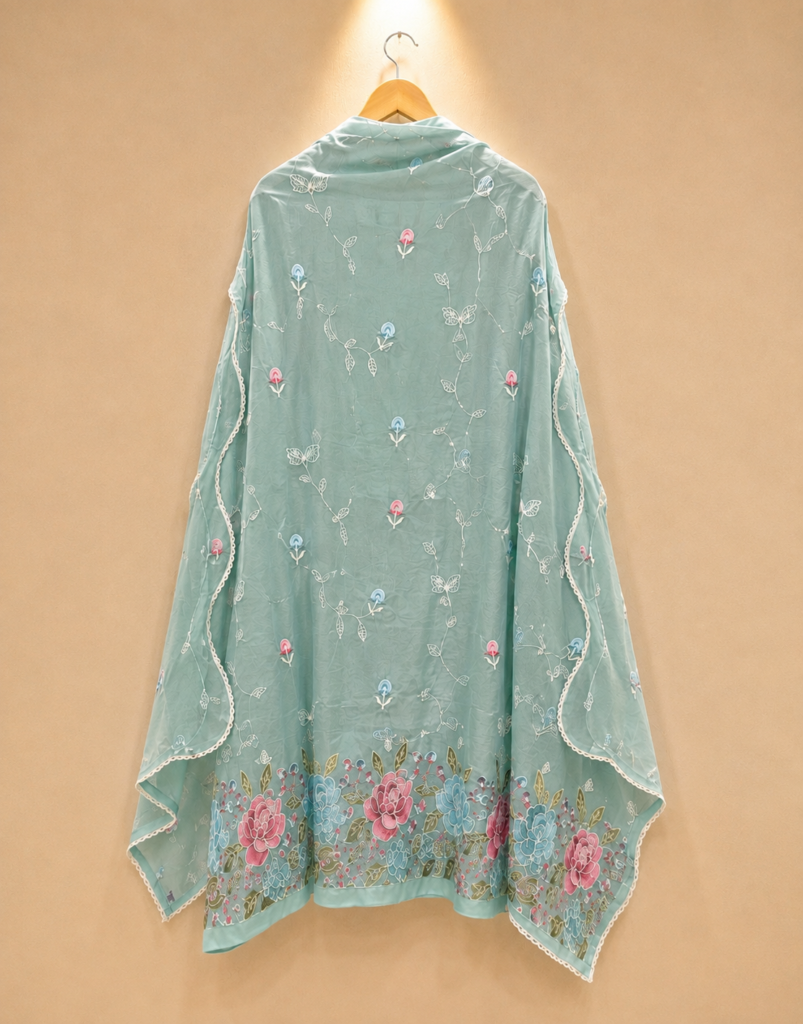 Floral Elegance Unstitched Material