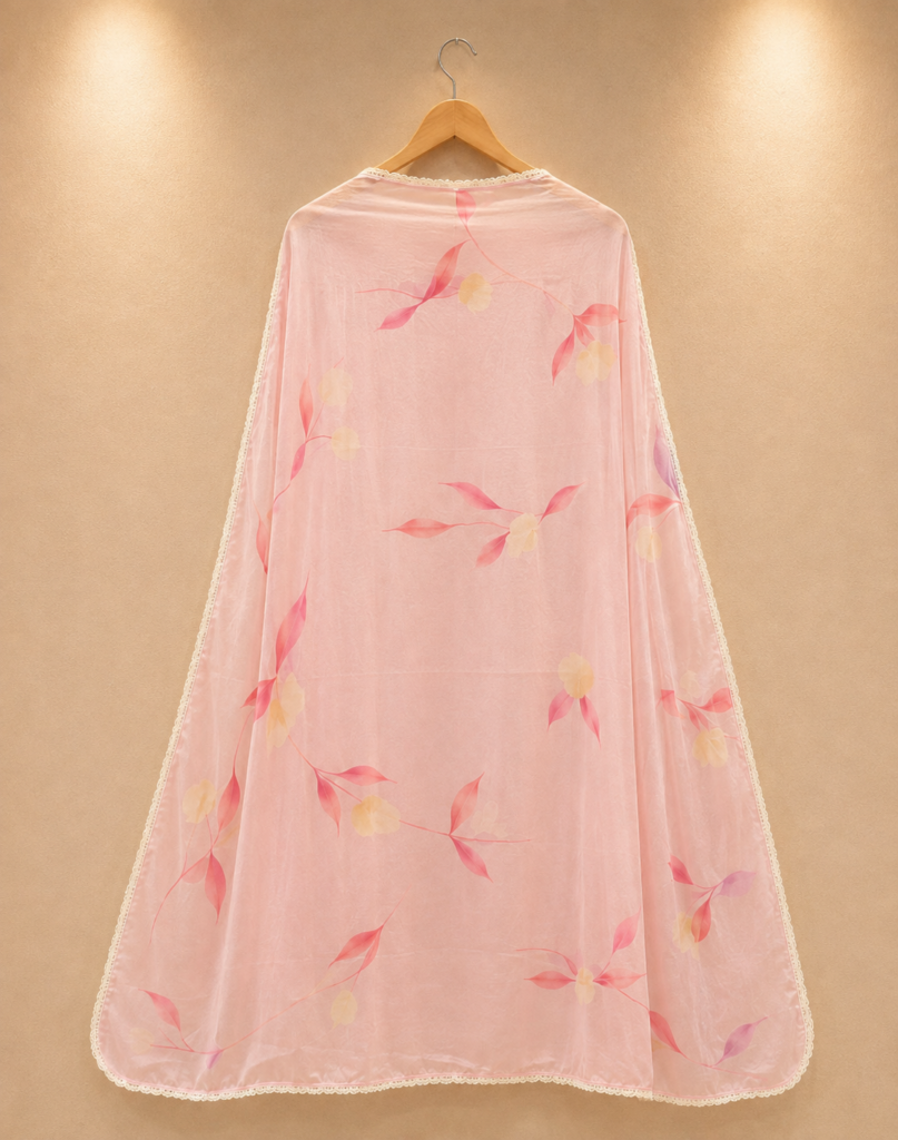 Pink Floral Embroidered Pakistani Unstitched Suit