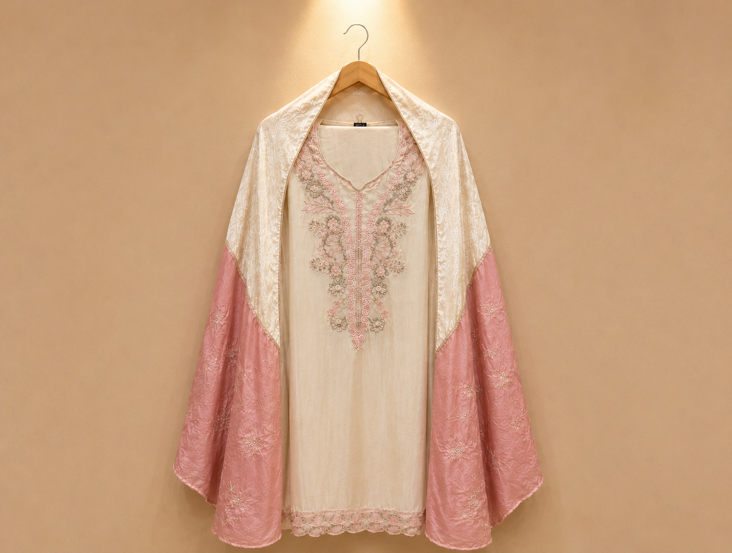 Elara Blush Pink Unstitched Material