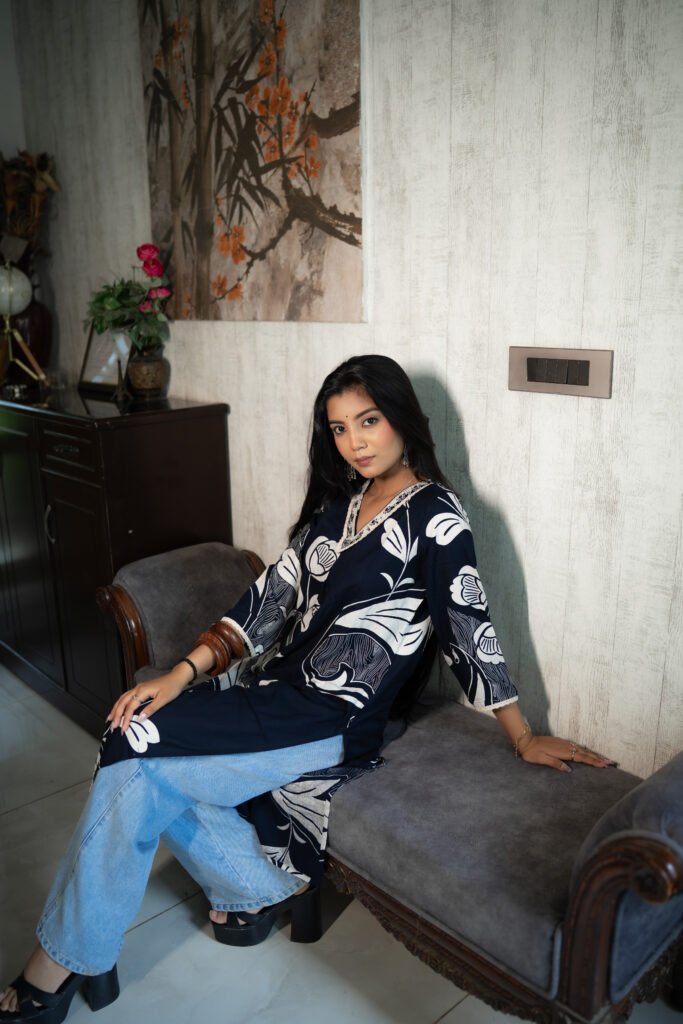 Flora printed kurti