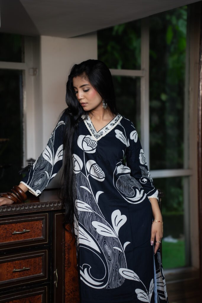 Flora printed kurti
