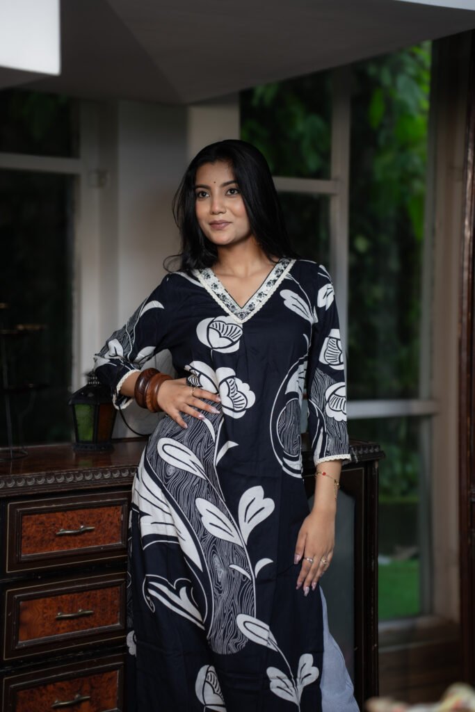 Flora printed kurti