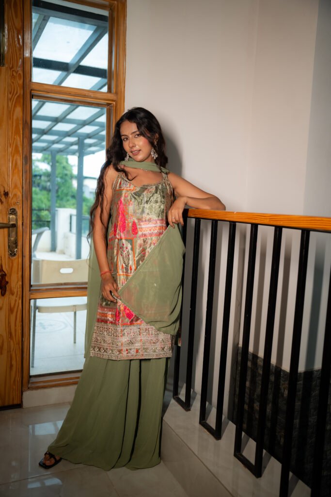 Olive Sharara Set