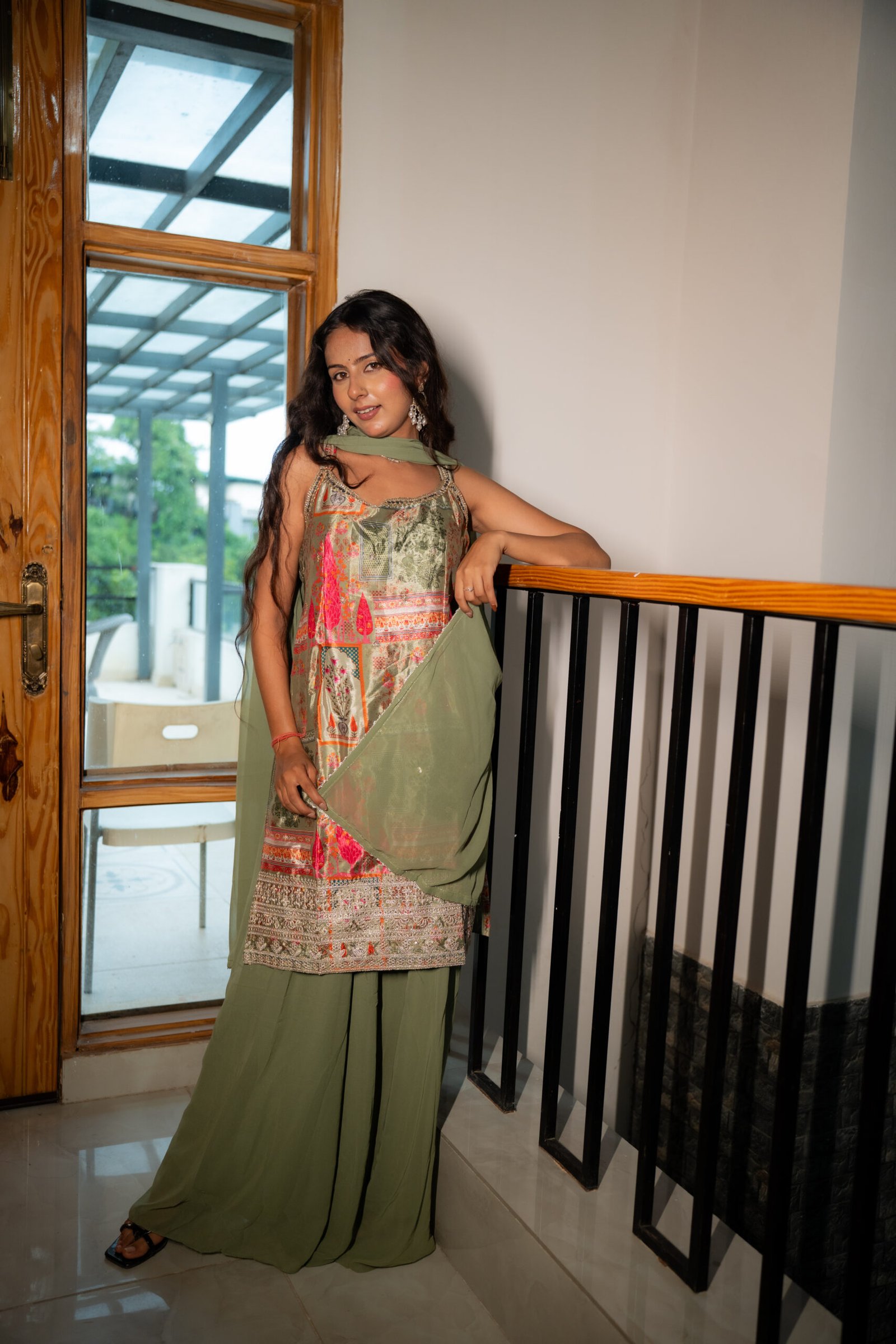 Olive Sharara Set